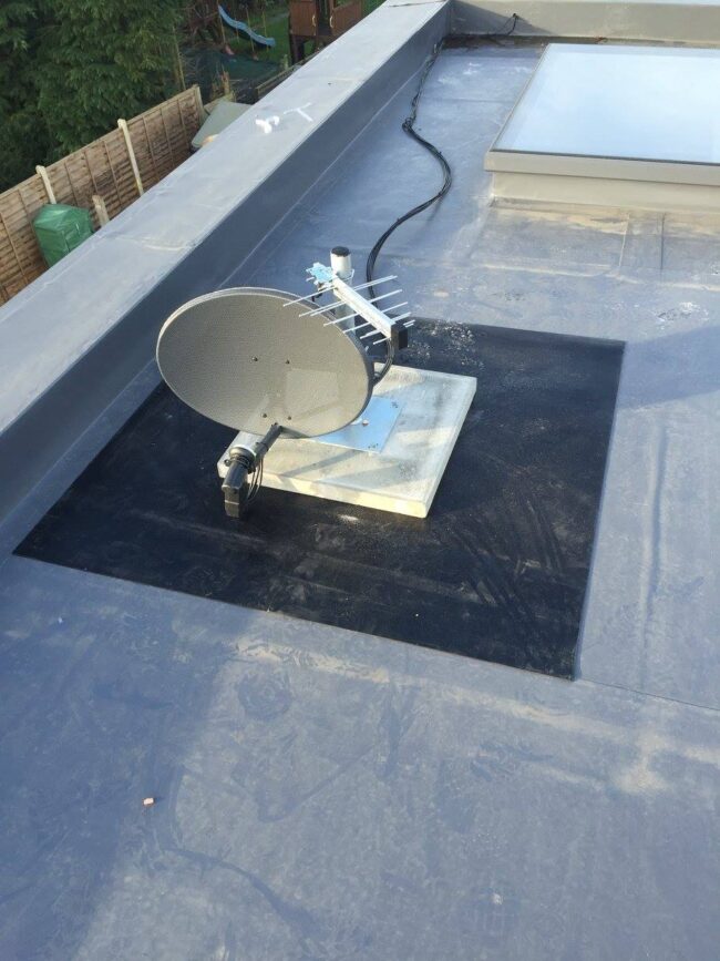 New Dish and Aerial